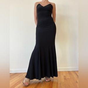 Norma Kamali perfect stretch mesh dress